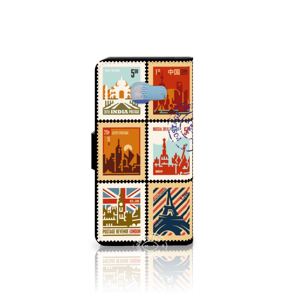 Samsung Galaxy A3 2017 Flip Cover Postzegels