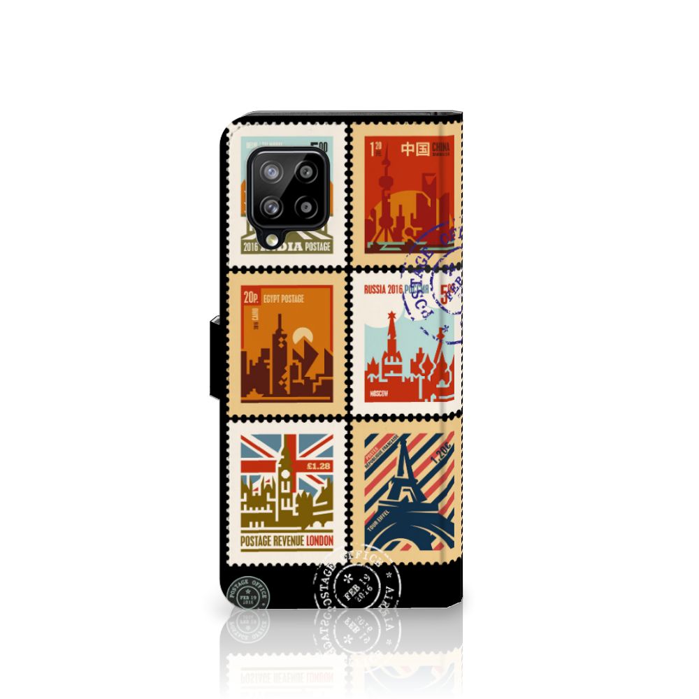 Samsung Galaxy A42 5G Flip Cover Postzegels