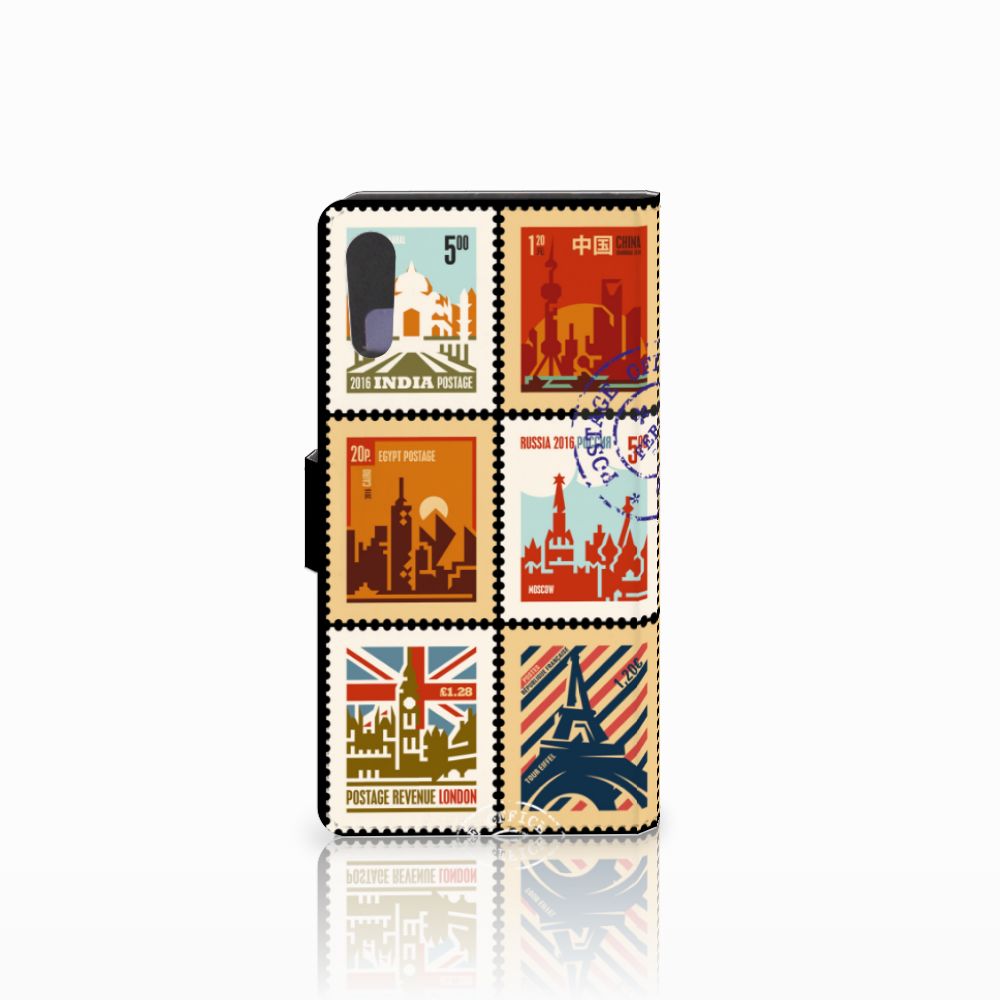 Sony Xperia XZ | Sony Xperia XZs Flip Cover Postzegels