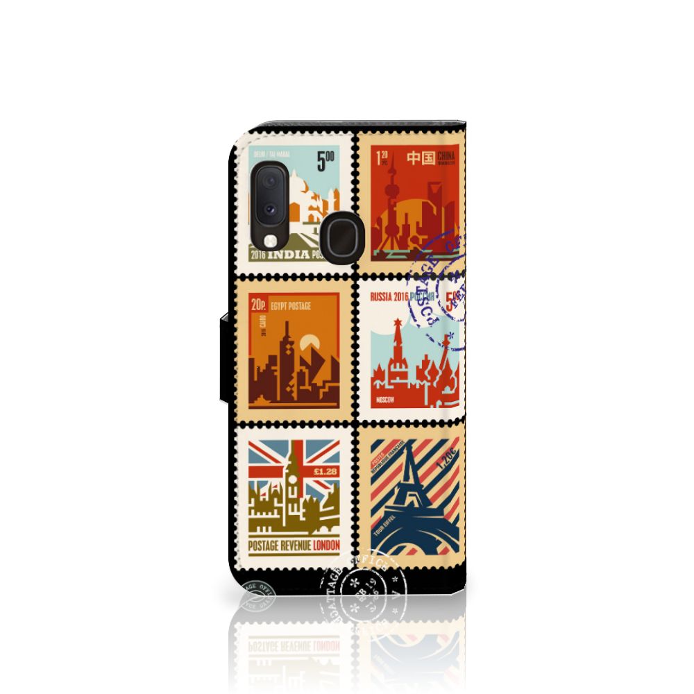 Samsung Galaxy A20e Flip Cover Postzegels