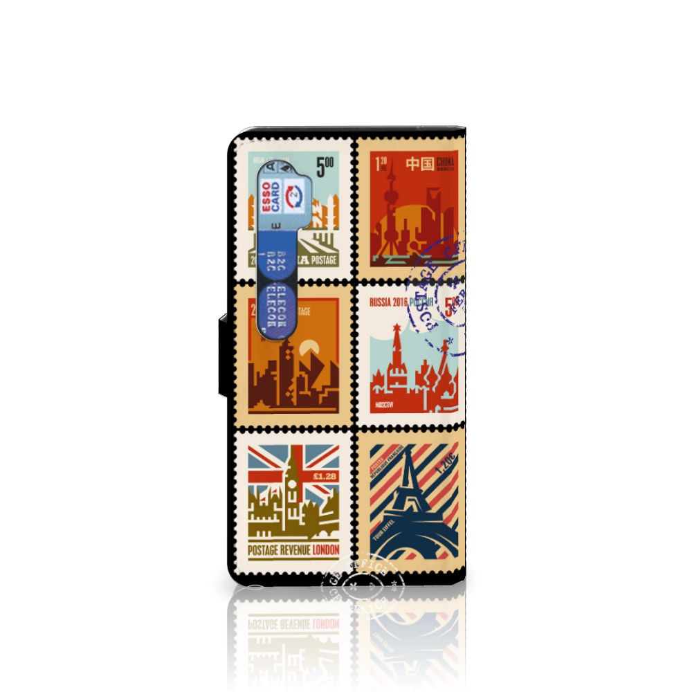 Xiaomi Mi Note 10 Pro Flip Cover Postzegels
