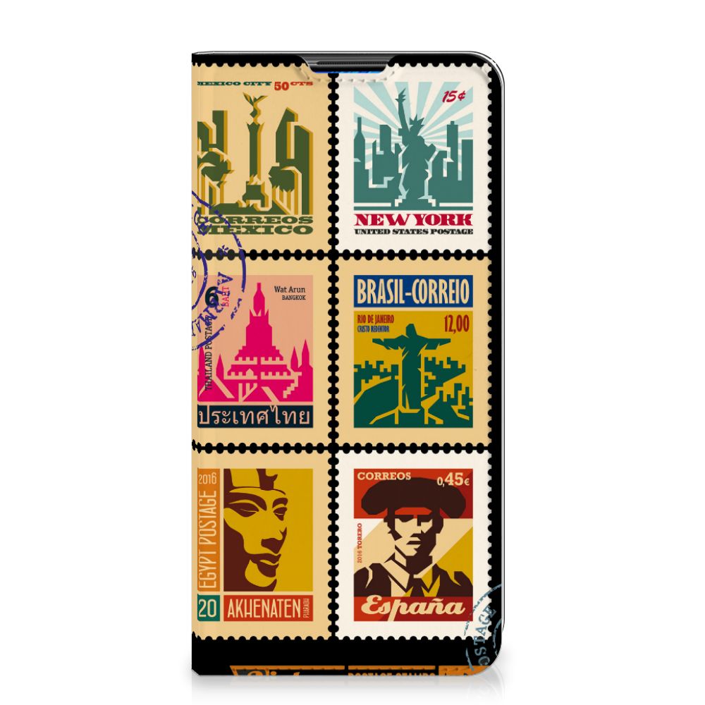 Xiaomi Redmi Note 9 Book Cover Postzegels