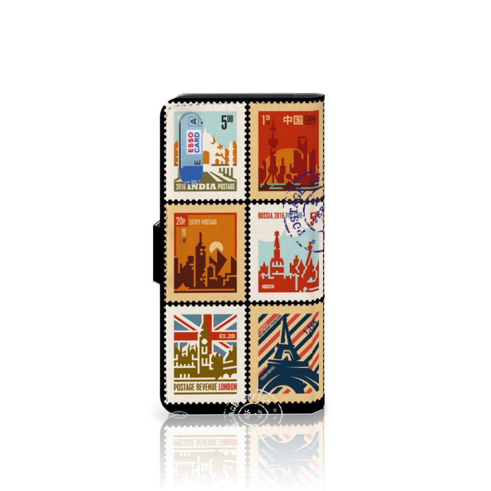 Huawei P20 Flip Cover Postzegels