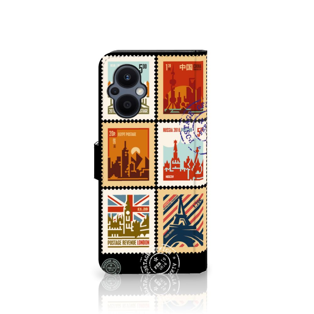 OPPO Reno 8 Lite | OnePlus Nord N20 Flip Cover Postzegels