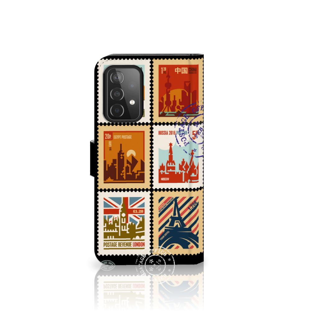 Samsung Galaxy A52 Flip Cover Postzegels