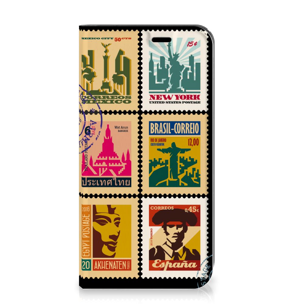 LG G8s Thinq Book Cover Postzegels