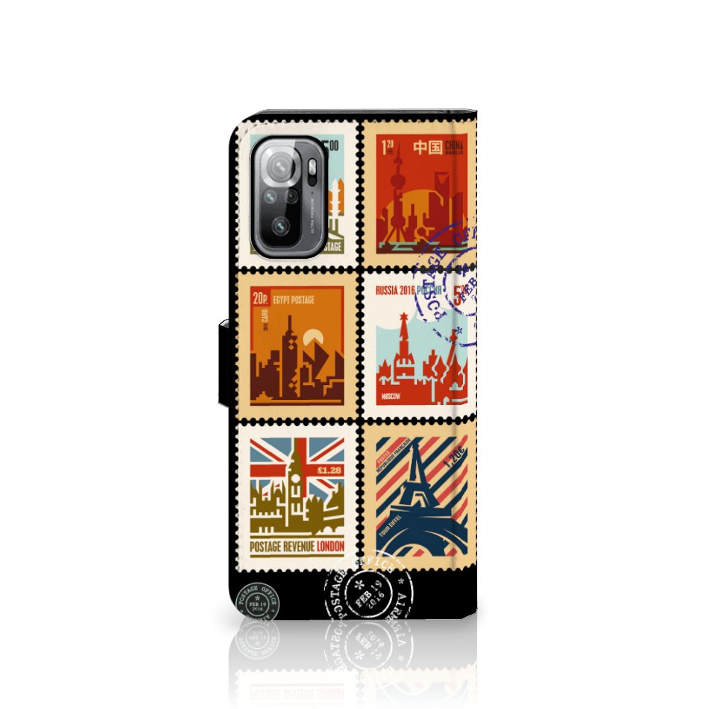 Xiaomi Redmi Note 10/10T 5G | Poco M3 Pro Flip Cover Postzegels