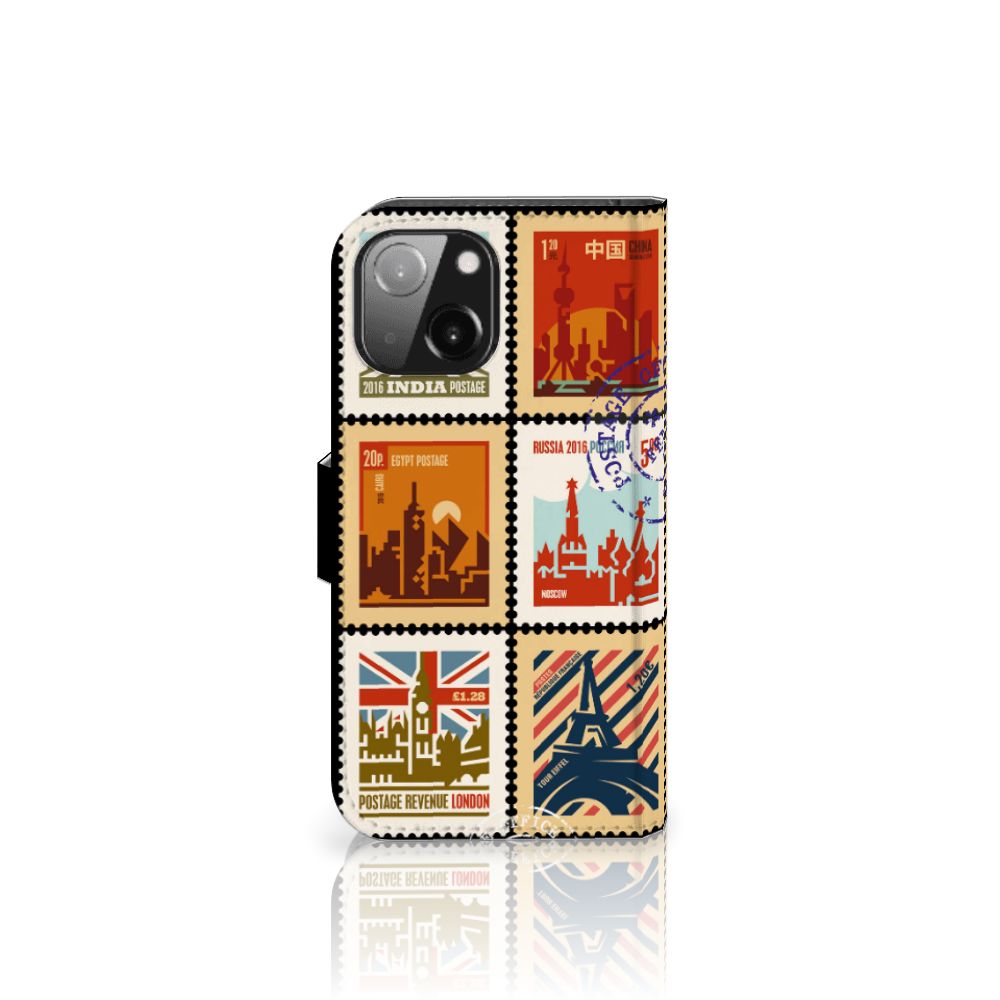 iPhone 13 Mini Flip Cover Postzegels