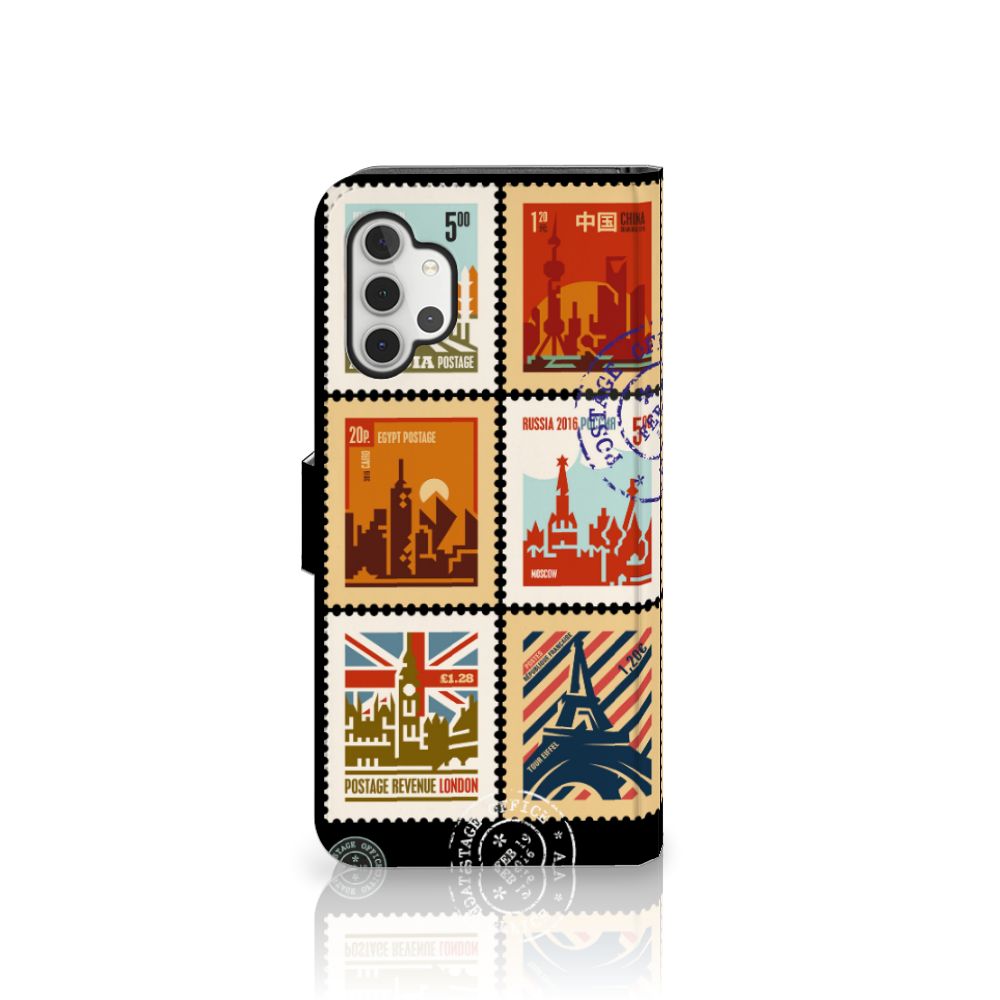 Samsung Galaxy A32 5G Flip Cover Postzegels