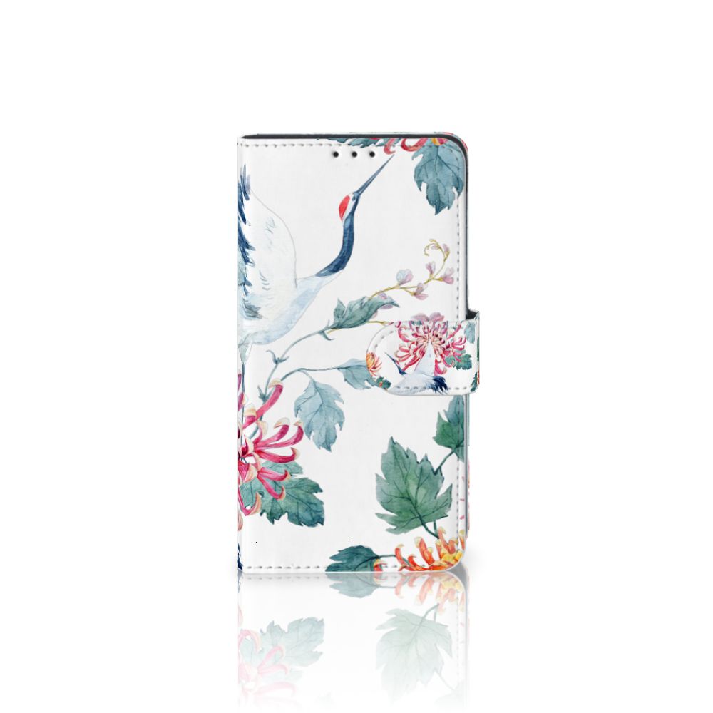 Xiaomi Mi Mix 2s Telefoonhoesje met Pasjes Bird Flowers