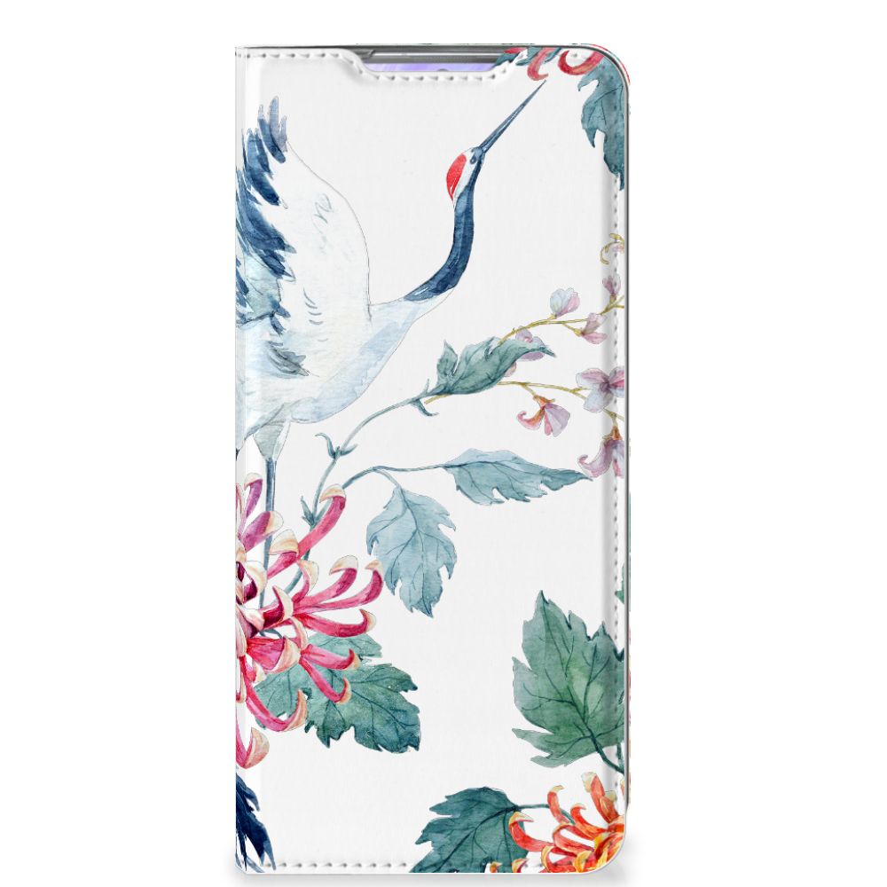 Samsung Galaxy S20 Plus Hoesje maken Bird Flowers