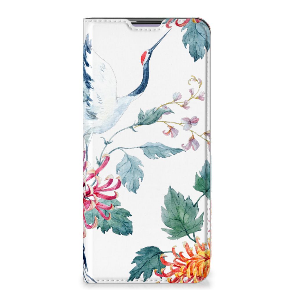 OnePlus Nord CE 5G Hoesje maken Bird Flowers