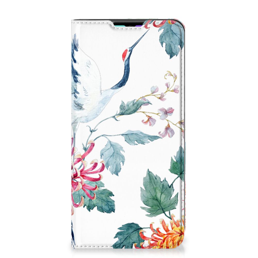 Xiaomi Mi Note 10 Lite Hoesje maken Bird Flowers