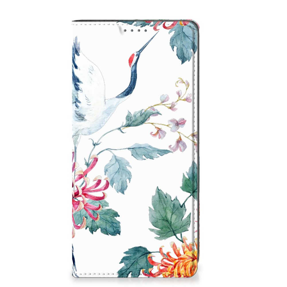 OnePlus Nord CE 2 Lite 5G Hoesje maken Bird Flowers