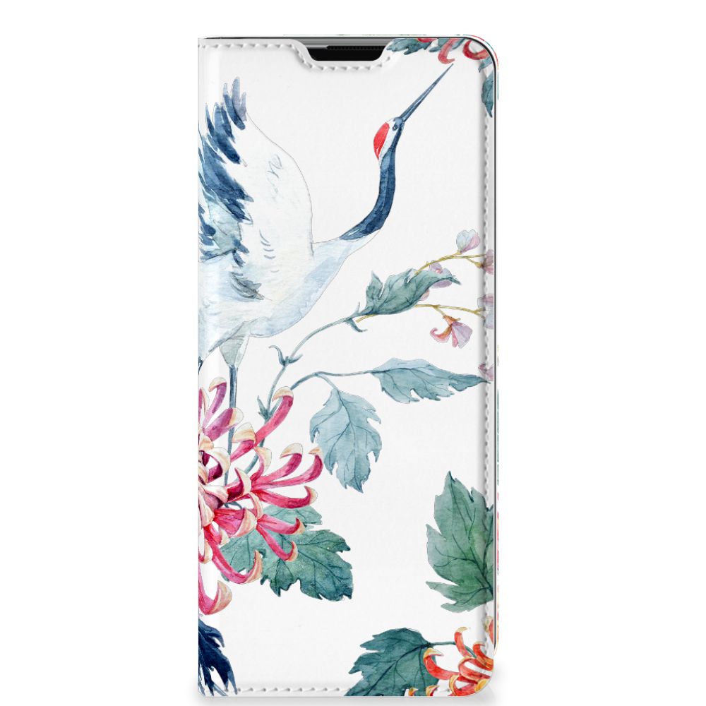Sony Xperia 5 II Hoesje maken Bird Flowers