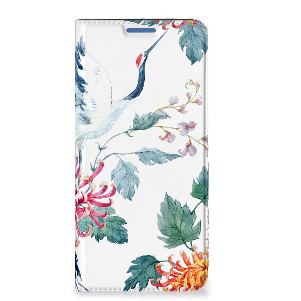 Xiaomi 11 Lite NE 5G | Mi 11 Lite Hoesje maken Bird Flowers