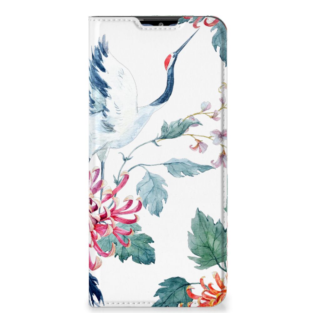 Samsung Galaxy M02s | A02s Hoesje maken Bird Flowers