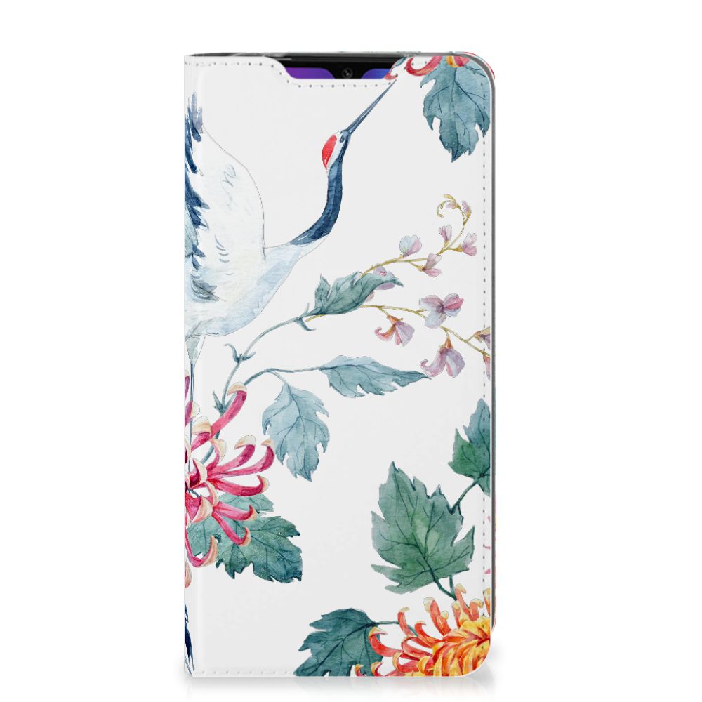 Xiaomi Mi 9 Hoesje maken Bird Flowers