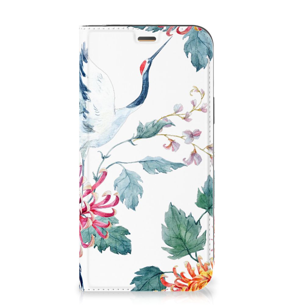 iPhone 12 | iPhone 12 Pro Hoesje maken Bird Flowers