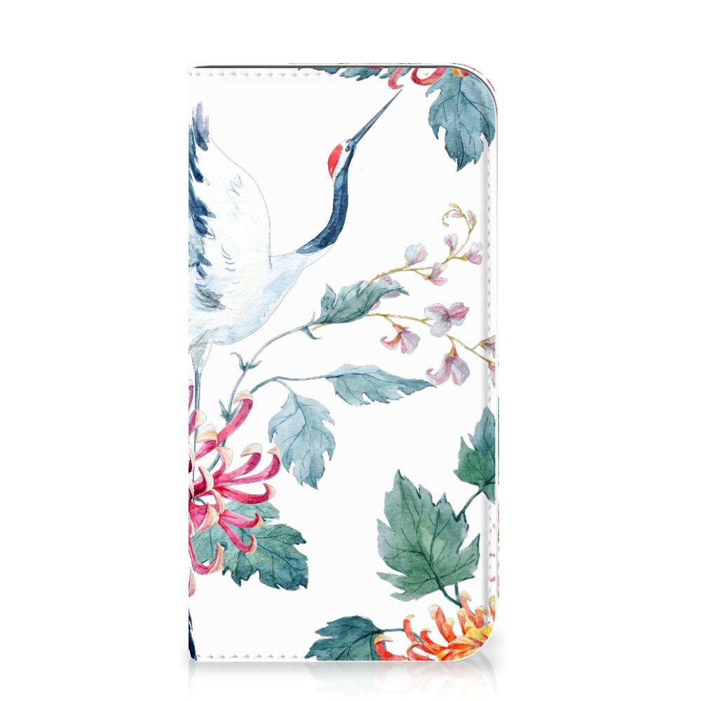 Apple iPhone 11 Pro Hoesje maken Bird Flowers