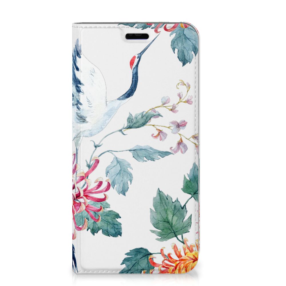 Huawei P Smart Plus Hoesje maken Bird Flowers
