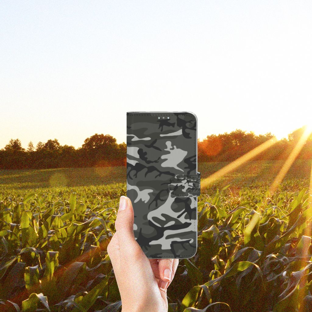 Samsung Galaxy A71 Telefoon Hoesje Army Light