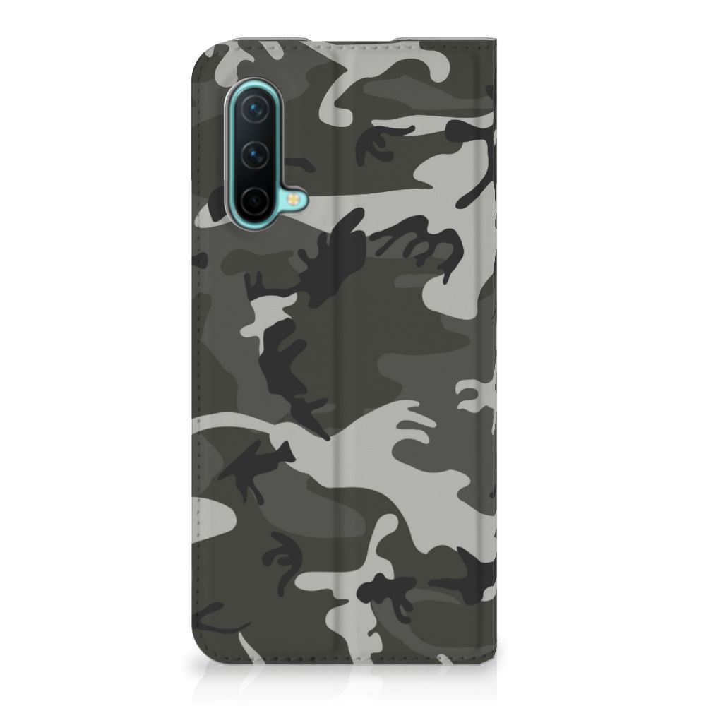 OnePlus Nord CE 5G Hoesje met Magneet Army Light