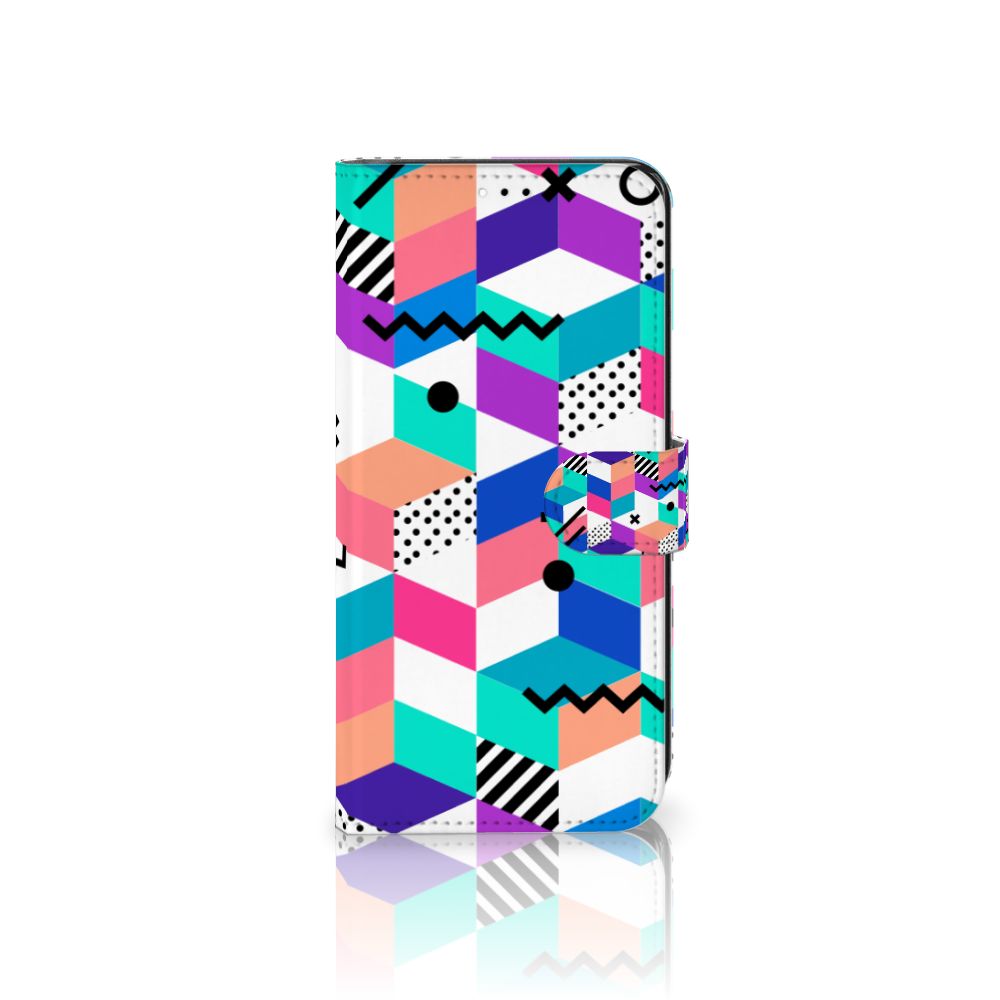 Xiaomi Redmi 9T | Poco M3 Book Case Blokken Kleurrijk