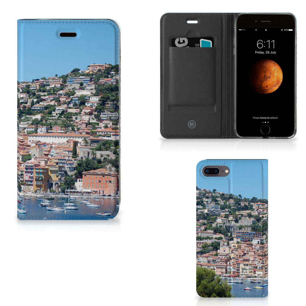 Apple iPhone 7 Plus | 8 Plus Standcase Hoesje Design Frankrijk