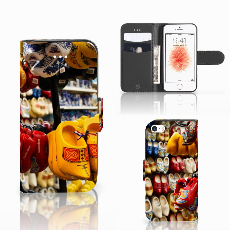 Apple iPhone 5 | 5s | SE Boekhoesje Design Klompen