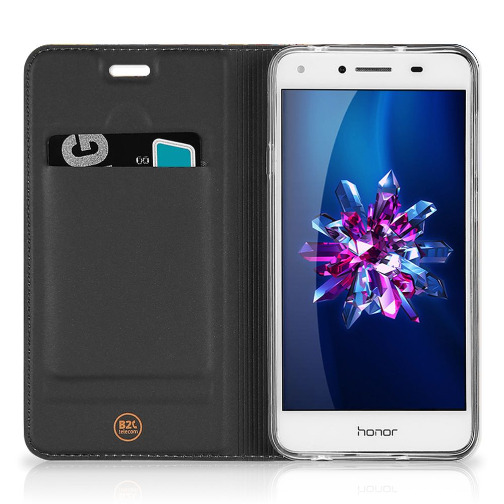 Bezet Mus vermomming Huawei Y5 2 | Y6 Compact Book Cover Klompen | B2C Telecom