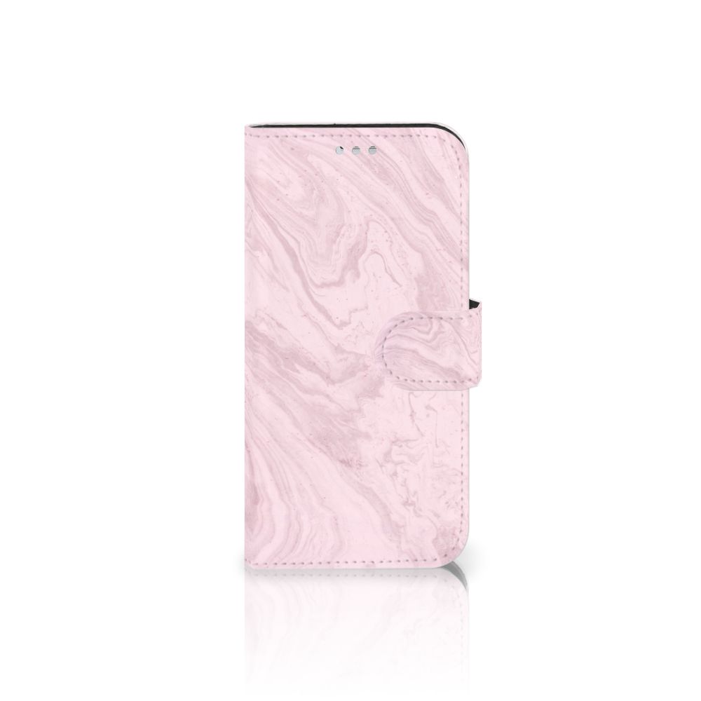 Samsung Galaxy S7 Bookcase Marble Pink - Origineel Cadeau Vriendin