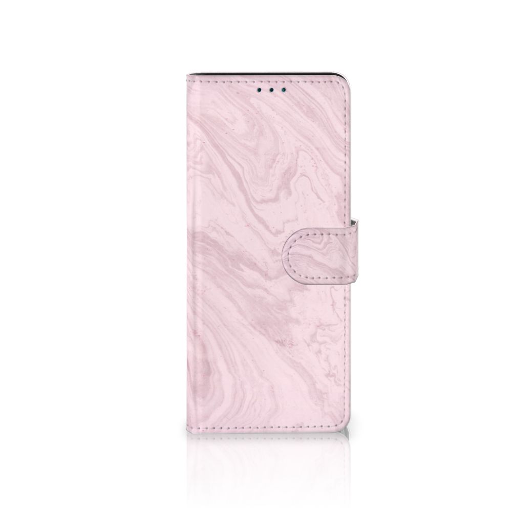 Sony Xperia 5III Bookcase Marble Pink - Origineel Cadeau Vriendin