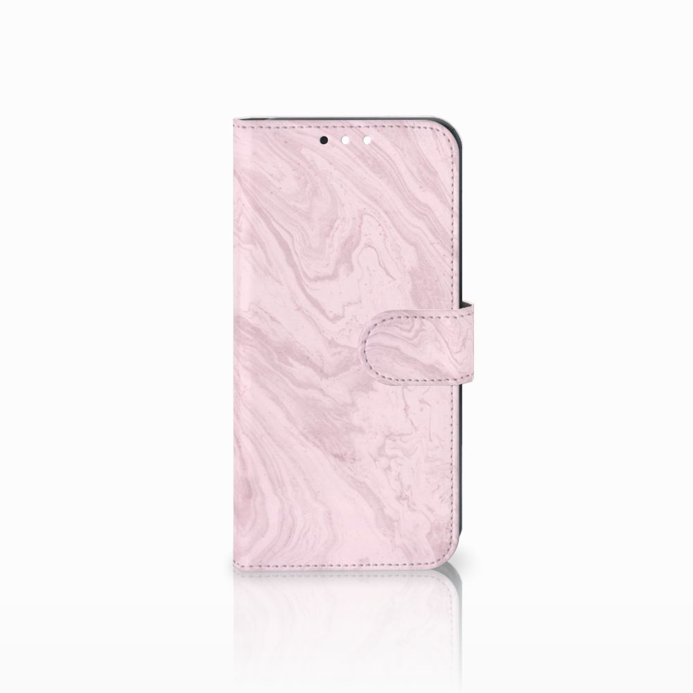 Huawei Mate 10 Lite Bookcase Marble Pink - Origineel Cadeau Vriendin