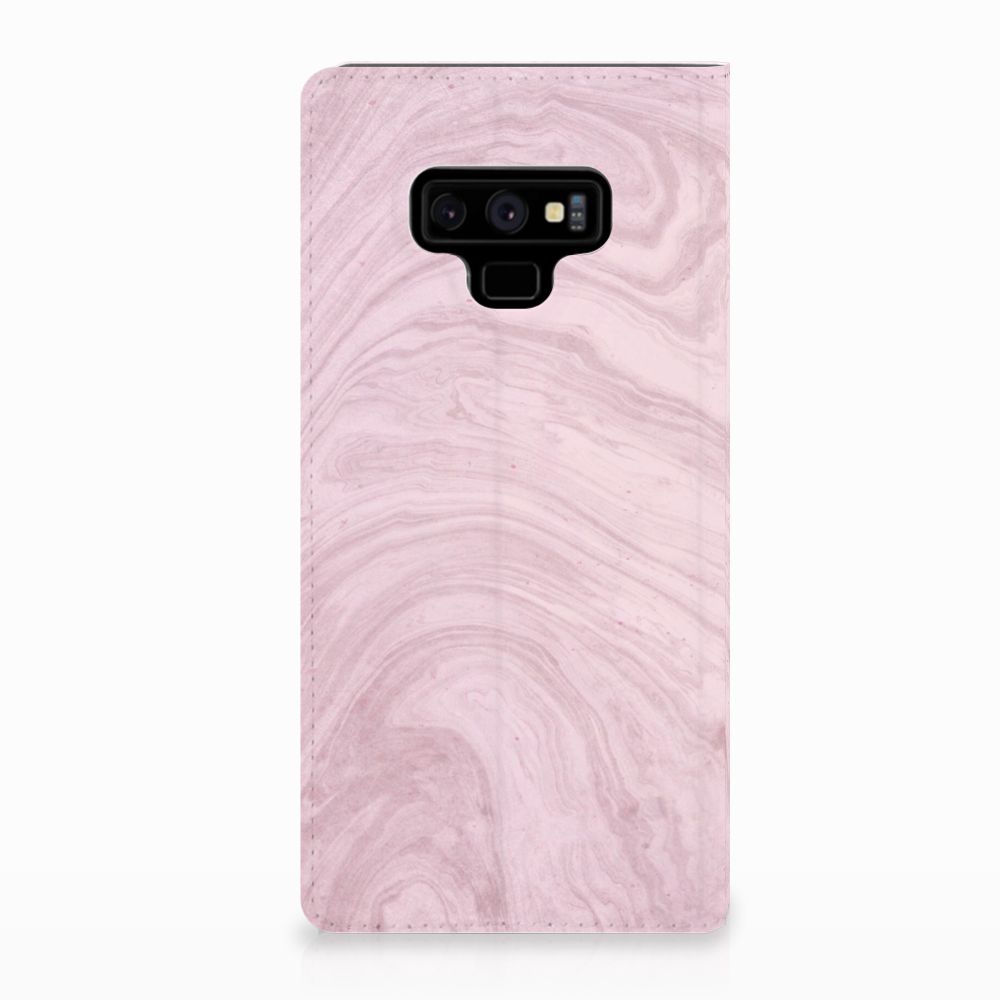Samsung Galaxy Note 9 Standcase Marble Pink - Origineel Cadeau Vriendin