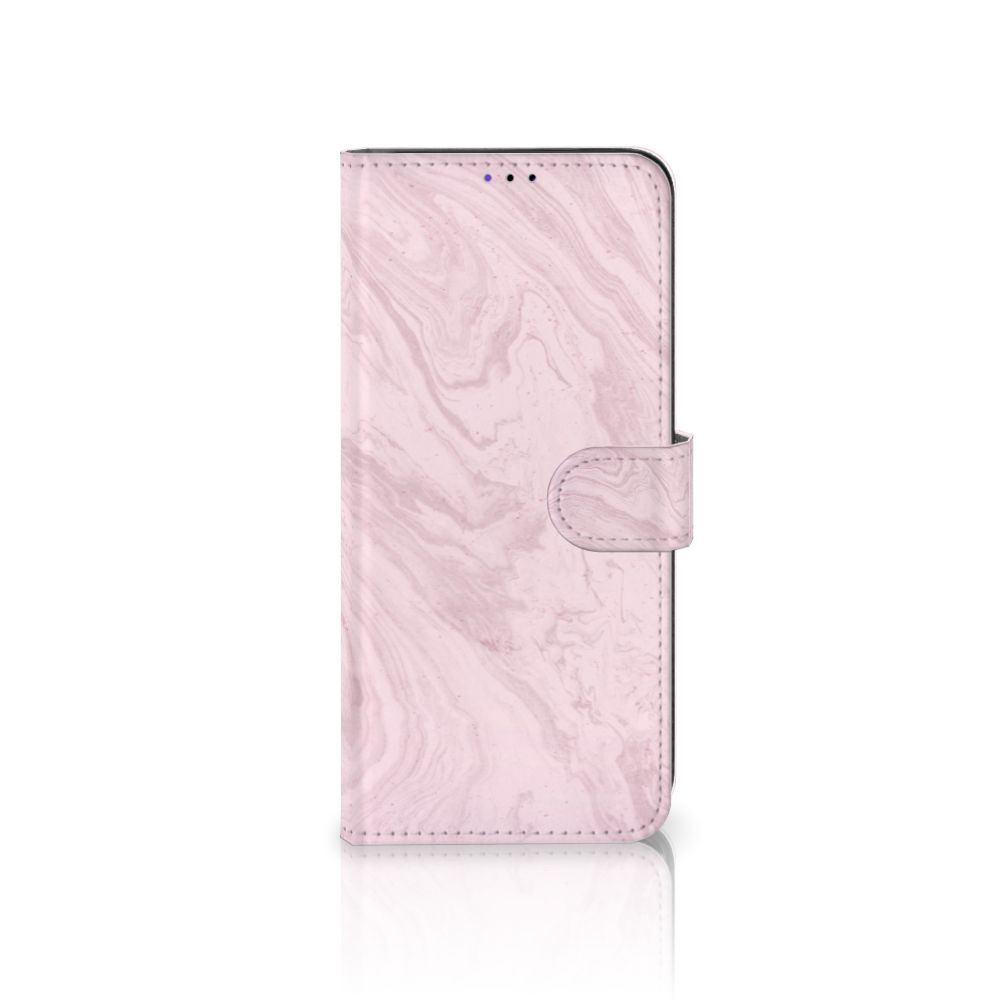 Samsung Galaxy A22 5G Bookcase Marble Pink - Origineel Cadeau Vriendin