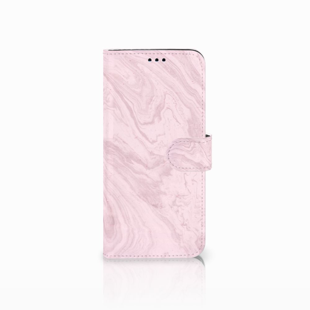 Samsung Galaxy S9 Plus Bookcase Marble Pink - Origineel Cadeau Vriendin