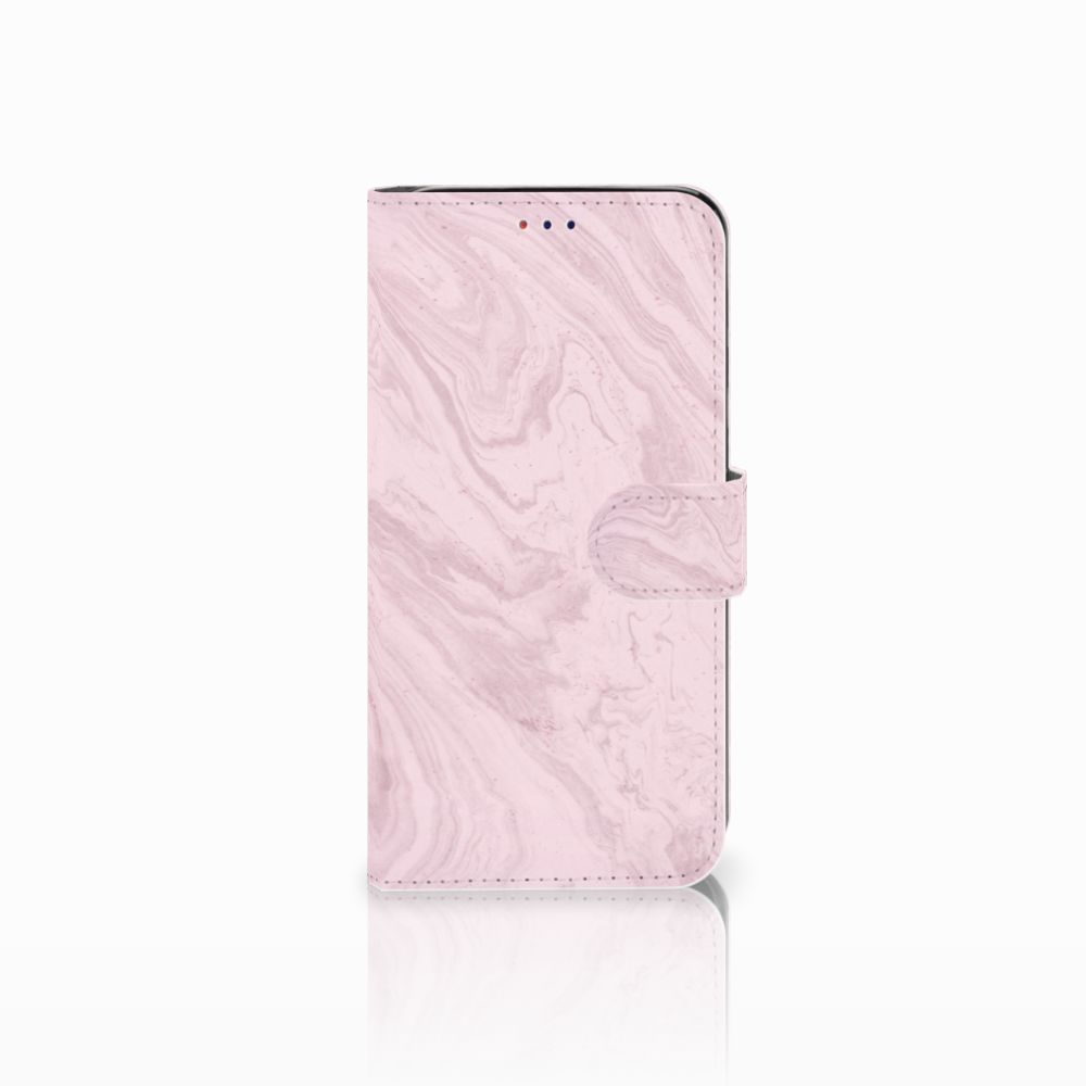 Samsung Galaxy A10 Bookcase Marble Pink - Origineel Cadeau Vriendin
