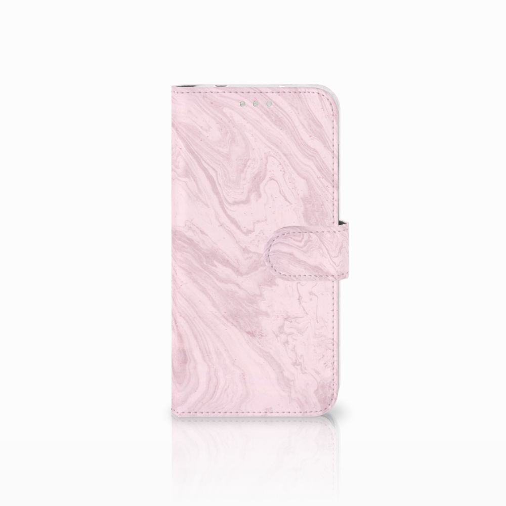 Huawei P20 Pro Bookcase Marble Pink - Origineel Cadeau Vriendin