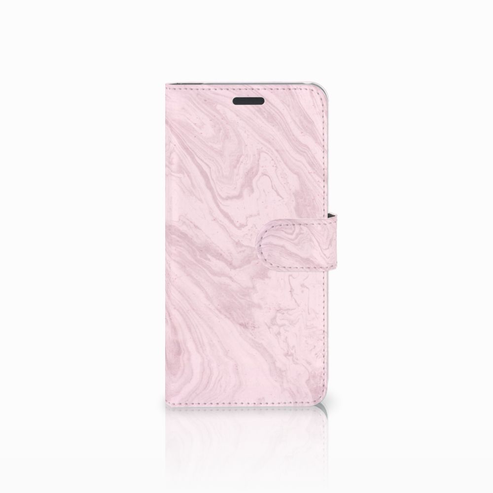 Samsung Galaxy S8 Plus Bookcase Marble Pink - Origineel Cadeau Vriendin
