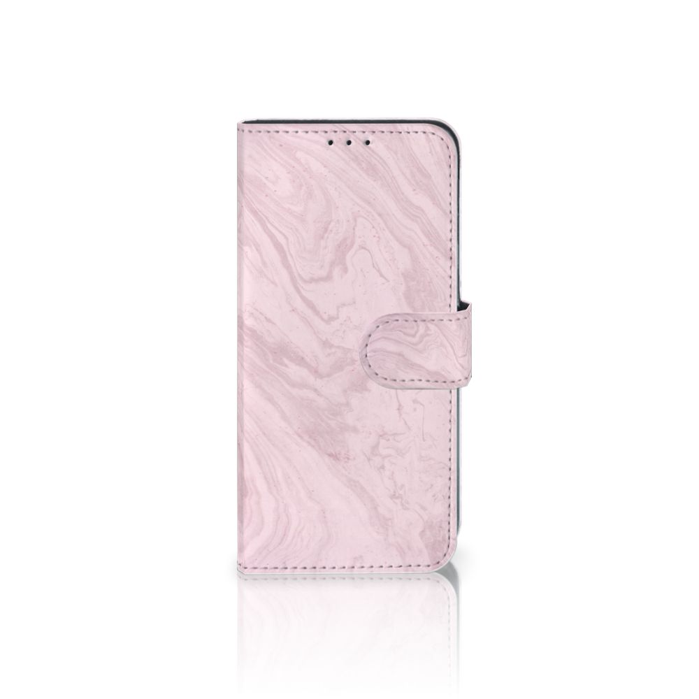 Samsung Galaxy M10 Bookcase Marble Pink - Origineel Cadeau Vriendin
