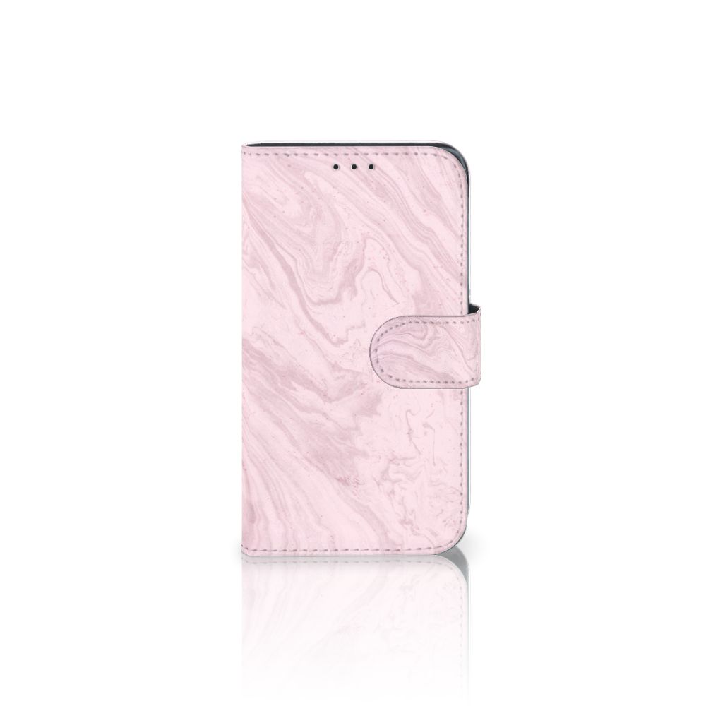 Samsung Galaxy Xcover 4 | Xcover 4s Bookcase Marble Pink - Origineel Cadeau Vriendin