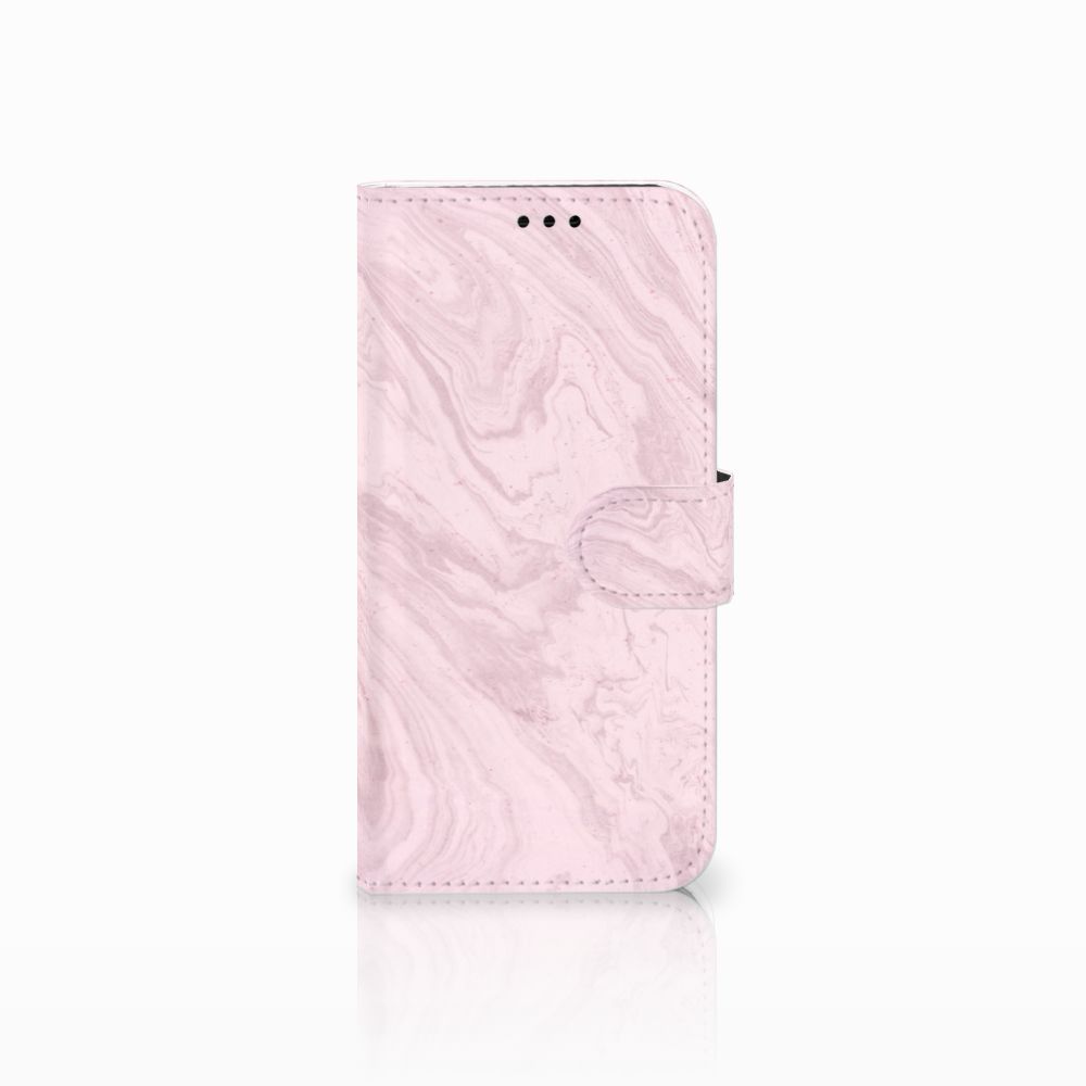 Samsung Galaxy A5 2017 Bookcase Marble Pink - Origineel Cadeau Vriendin