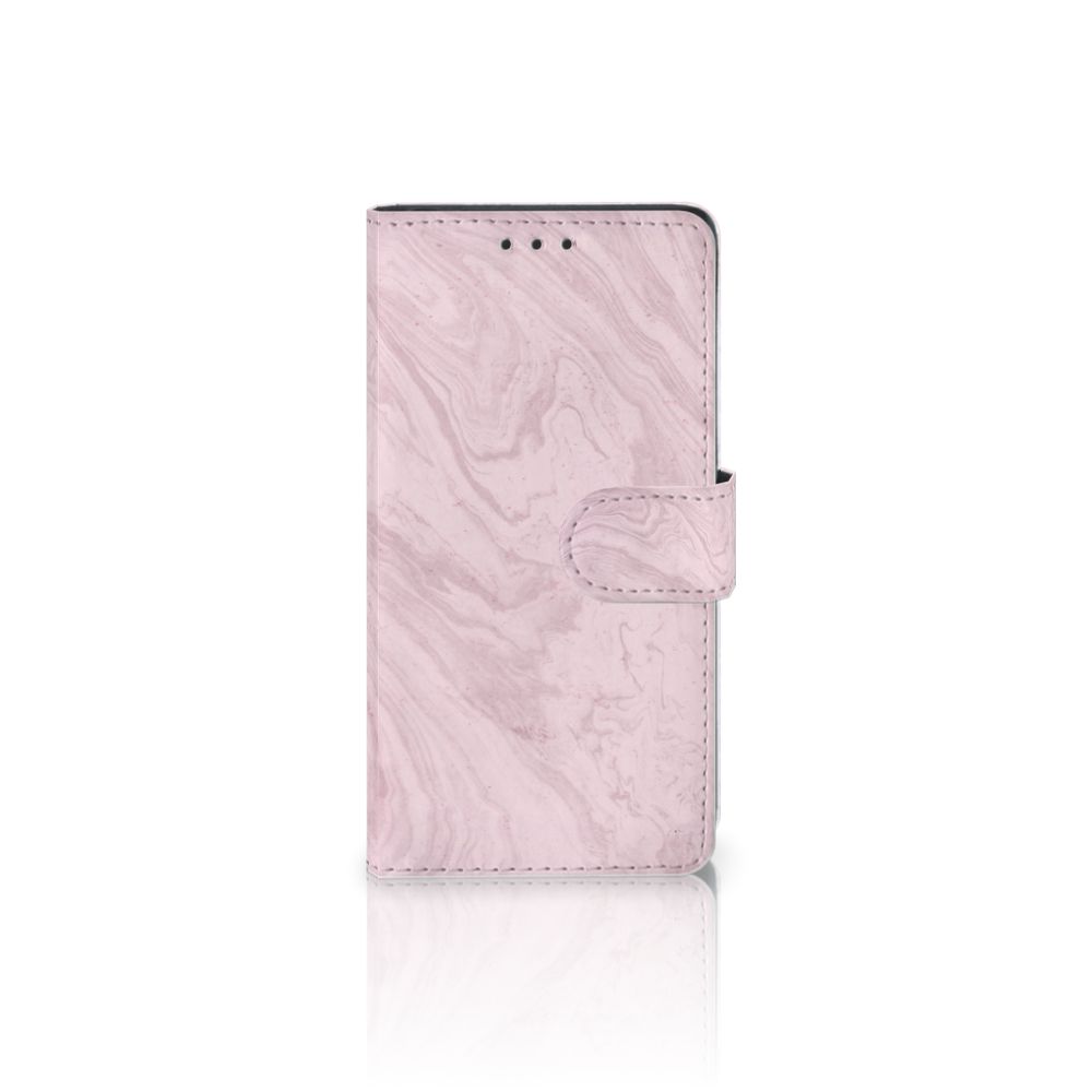 Sony Xperia Z3 Bookcase Marble Pink - Origineel Cadeau Vriendin