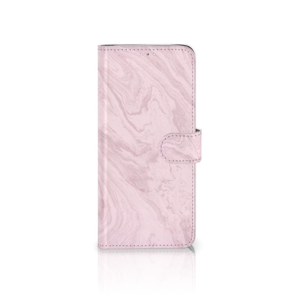Samsung Note 10 Lite Bookcase Marble Pink - Origineel Cadeau Vriendin