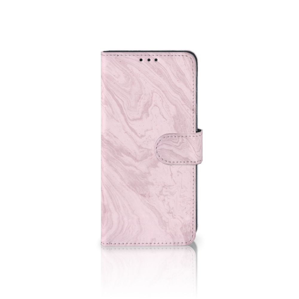 Samsung Galaxy M31 Bookcase Marble Pink - Origineel Cadeau Vriendin