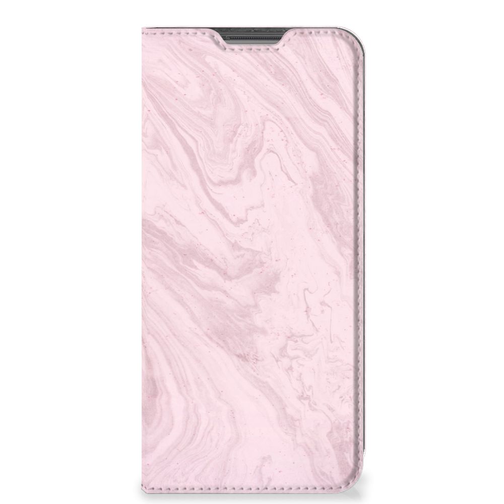 OPPO A96 | A76 Standcase Marble Pink - Origineel Cadeau Vriendin