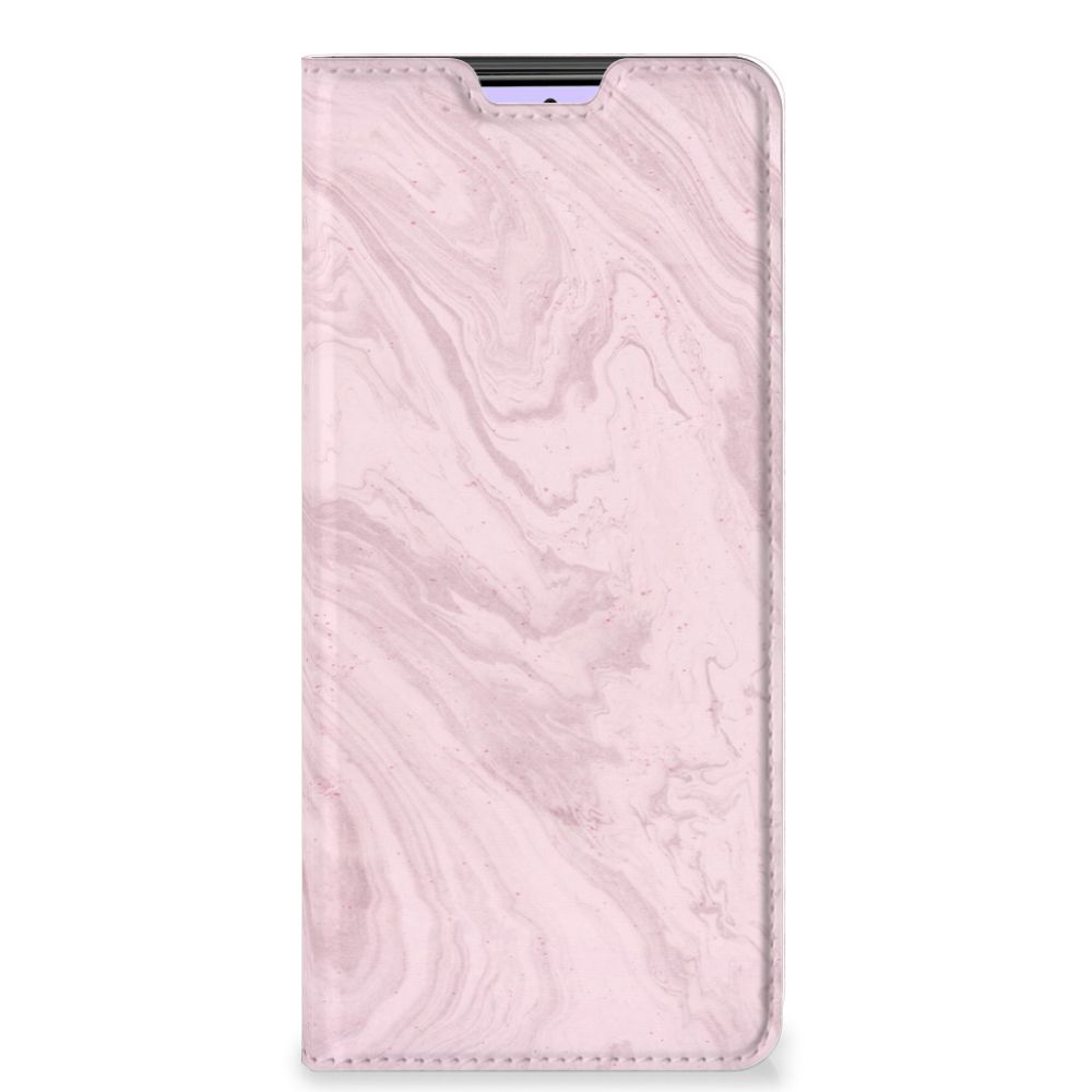 Xiaomi Redmi Note 10 Pro Standcase Marble Pink - Origineel Cadeau Vriendin