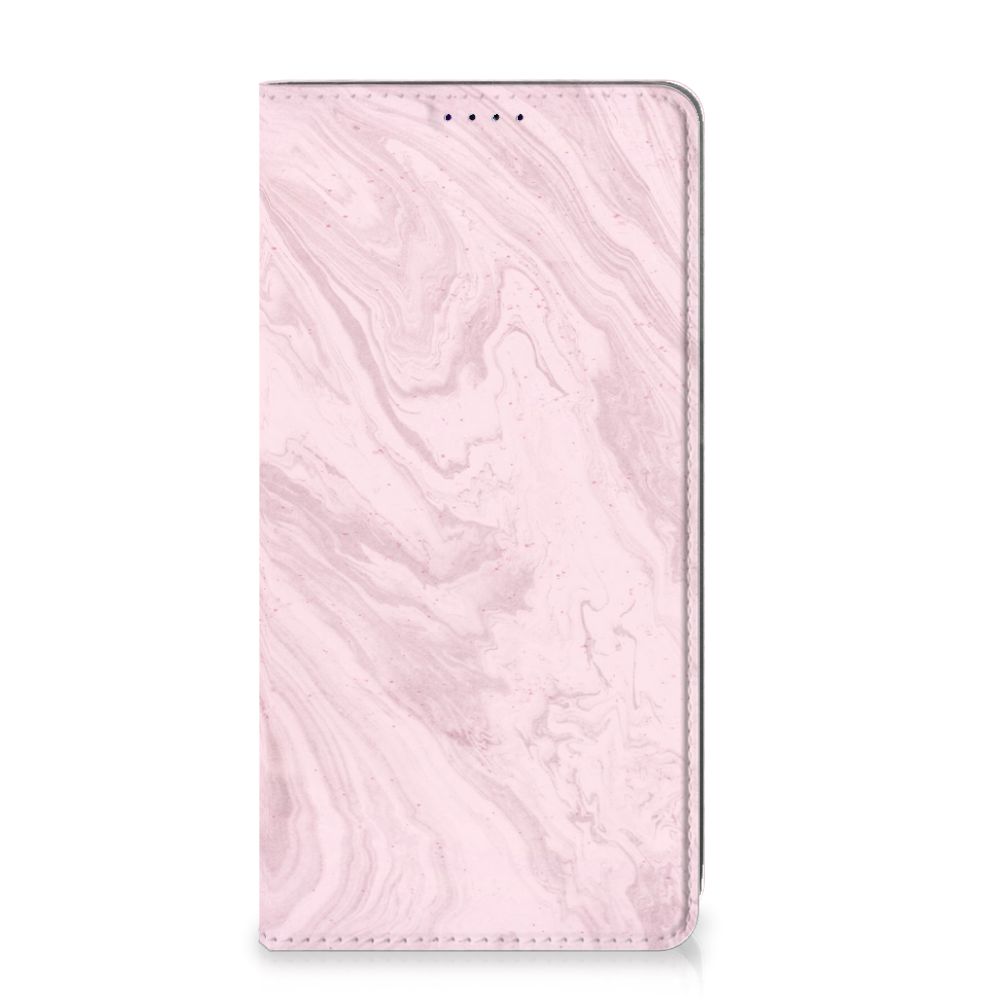 Samsung Galaxy A50 Standcase Marble Pink - Origineel Cadeau Vriendin