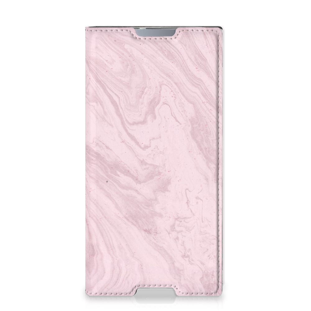 Sony Xperia L1 Standcase Marble Pink - Origineel Cadeau Vriendin